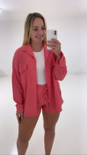 Load image into Gallery viewer, Pink shirt set
